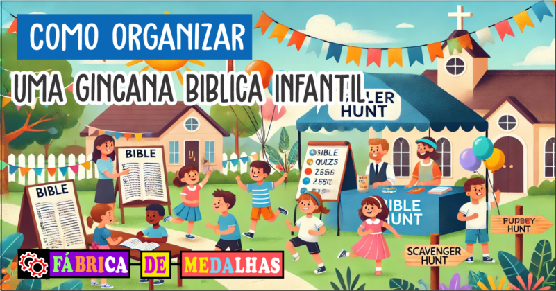 Como Organizar Uma Gincana Bíblica Infantil: Guia Completo E Divertido ...