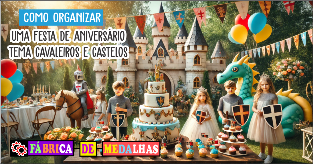 tema cavaleiros e castelos